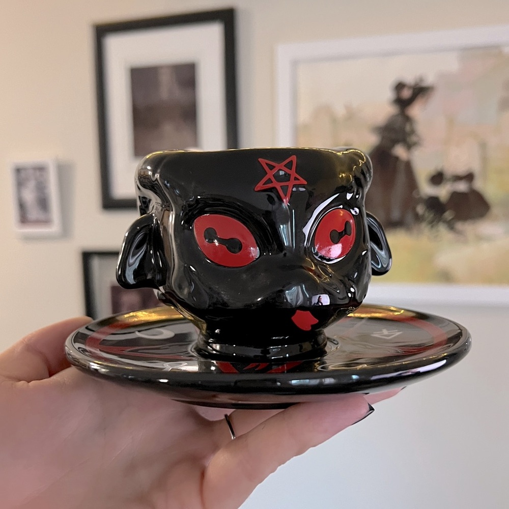 Killstar Baphomet Teacup Set
